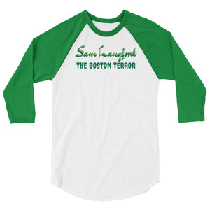 Sam Langford 3/4 sleeve raglan shirt